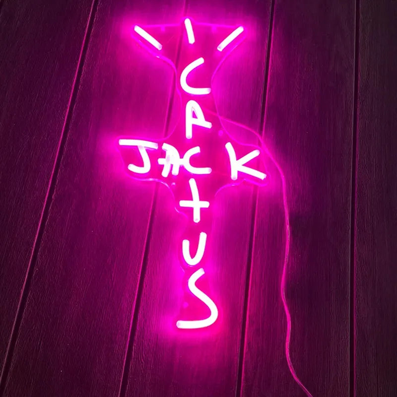 Cactus Jack LED Neon Sign