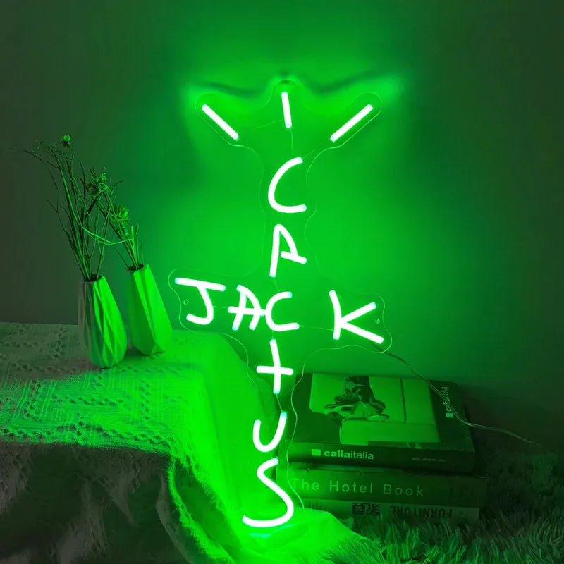 Cactus Jack LED Neon Sign