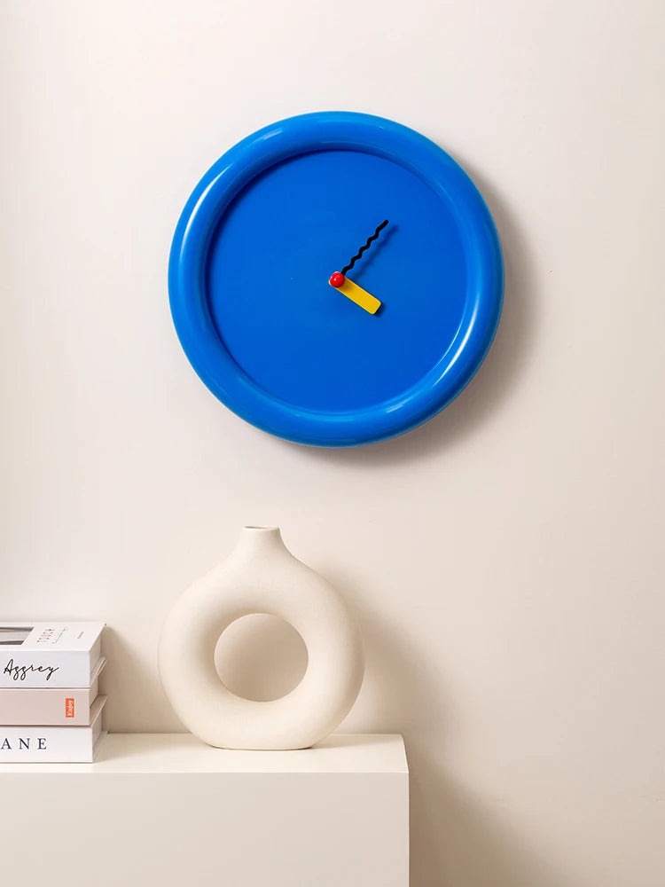 Reloj de pared de Memphis para decoración del hogar 