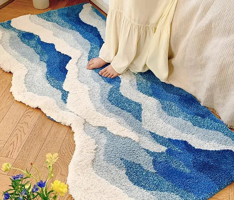 Ocean Aesthetic Light Luxury Carpet