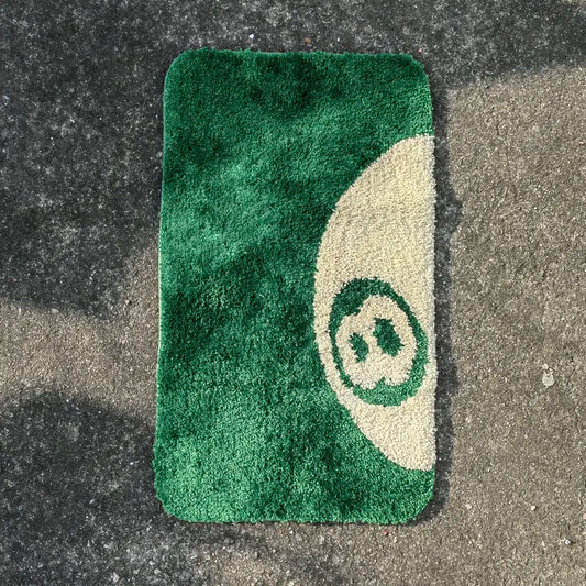 Alfombra bola 8 (verde)